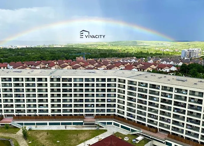 Mts 2br, 2ba Vivacity Iulius Apartmán Kluž